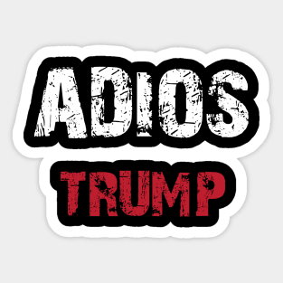 Adios Trump Sticker